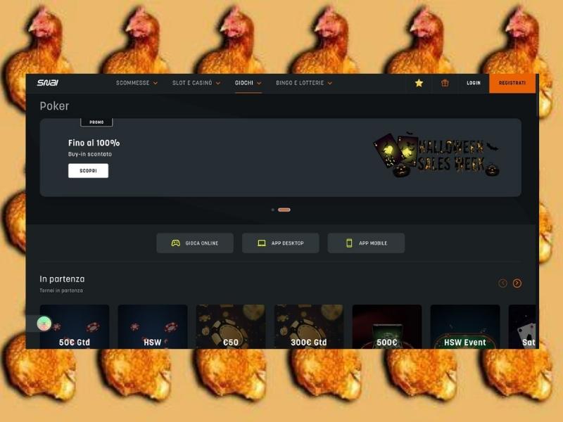 Bonus du Casino Snai